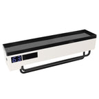 Toothbrush Holder UVC Disinfection 2 in 1 Solar Charging Digital Display Wall Mounted Automatic Toothbrush Sterilizer