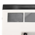 Toothbrush Holder UVC Disinfection 2 in 1 Solar Charging Digital Display Wall Mounted Automatic Toothbrush Sterilizer