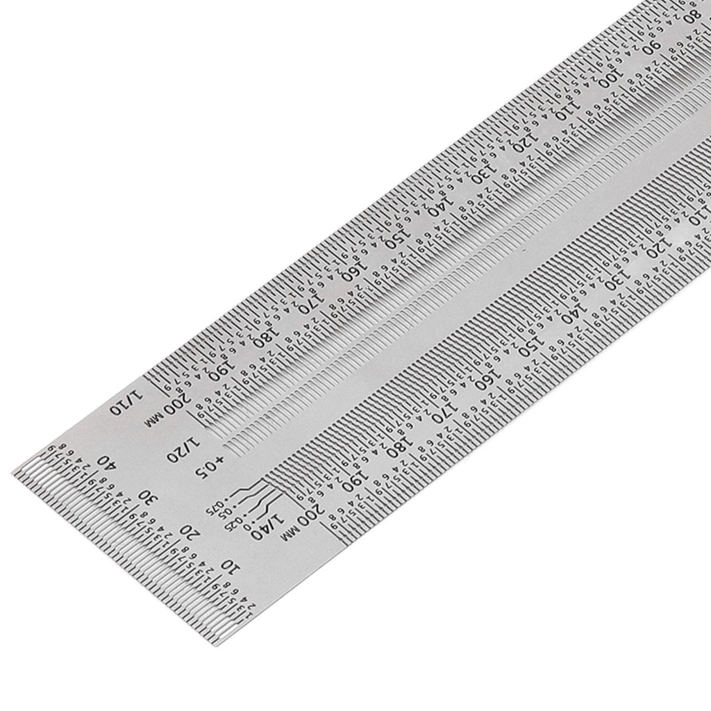 Woodworking Marking T Rulers Positioning Scribing Ruler Gauge Carpenter Measuring Mark Ruler 200mm