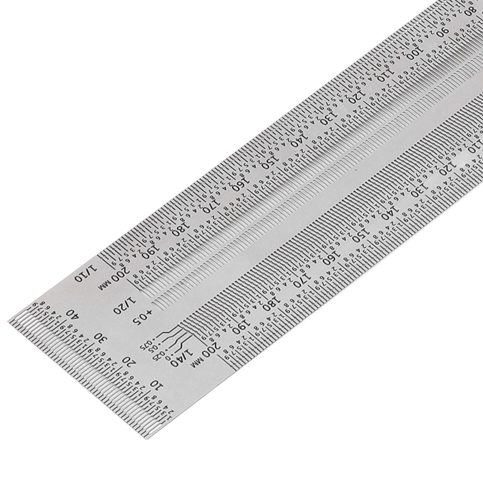 Woodworking Marking T Rulers Positioning Scribing Ruler Gauge Carpenter Measuring Mark Ruler 200mm