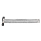 Woodworking Marking T Rulers Positioning Scribing Ruler Gauge Carpenter Measuring Mark Ruler 300mm