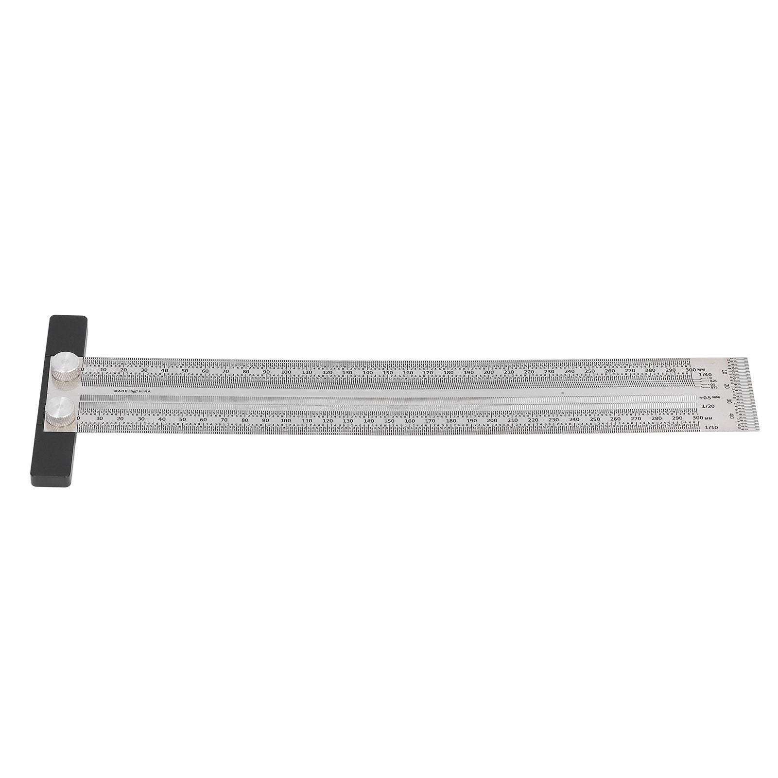 Woodworking Marking T Rulers Positioning Scribing Ruler Gauge Carpenter Measuring Mark Ruler 300mm