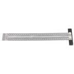 Woodworking Marking T Rulers Positioning Scribing Ruler Gauge Carpenter Measuring Mark Ruler 300mm