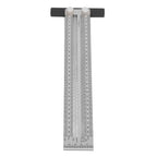 Woodworking Marking T Rulers Positioning Scribing Ruler Gauge Carpenter Measuring Mark Ruler 300mm