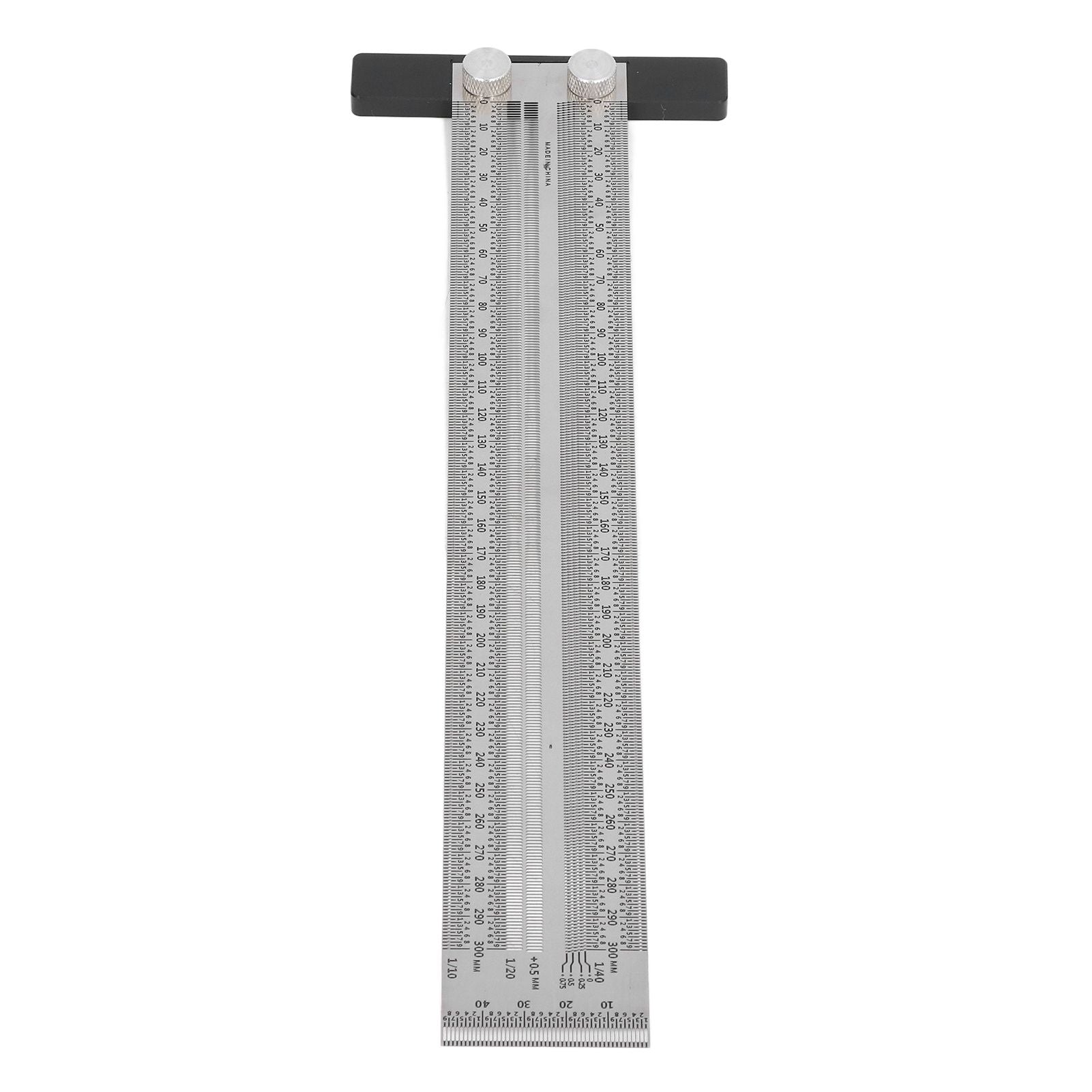 Woodworking Marking T Rulers Positioning Scribing Ruler Gauge Carpenter Measuring Mark Ruler 300mm