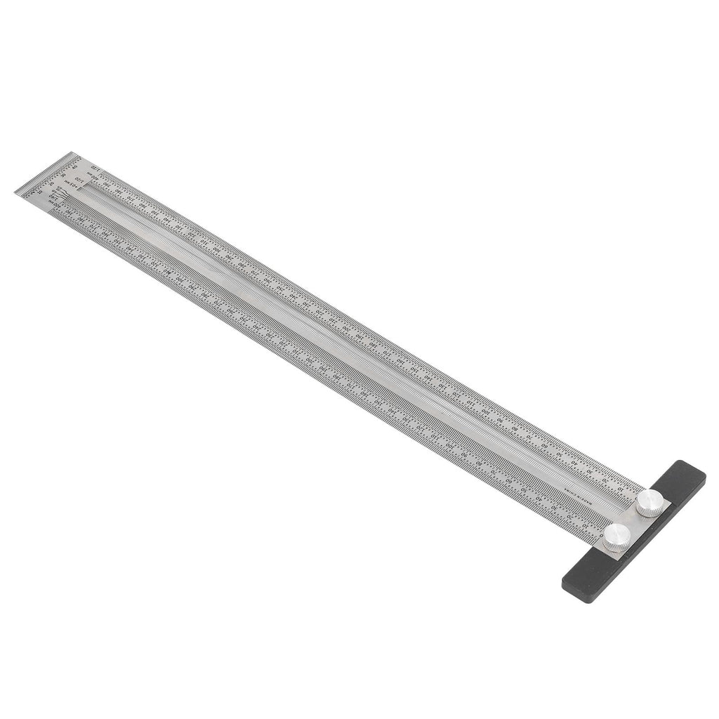 Woodworking Marking T Rulers Positioning Scribing Ruler Gauge Carpenter Measuring Mark Ruler 400mm