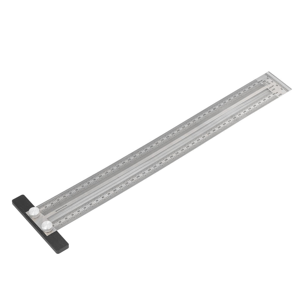 Woodworking Marking T Rulers Positioning Scribing Ruler Gauge Carpenter Measuring Mark Ruler 400mm