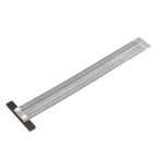 Woodworking Marking T Rulers Positioning Scribing Ruler Gauge Carpenter Measuring Mark Ruler 400mm
