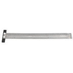 Woodworking Marking T Rulers Positioning Scribing Ruler Gauge Carpenter Measuring Mark Ruler 400mm