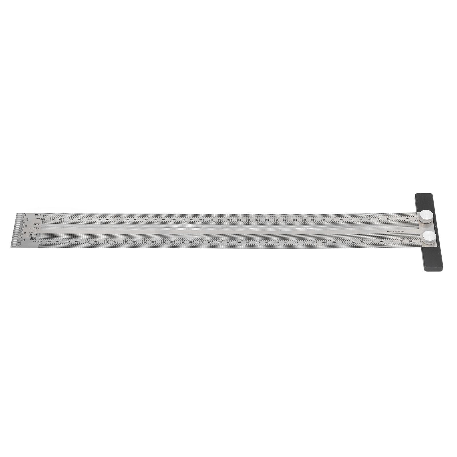 Woodworking Marking T Rulers Positioning Scribing Ruler Gauge Carpenter Measuring Mark Ruler 400mm