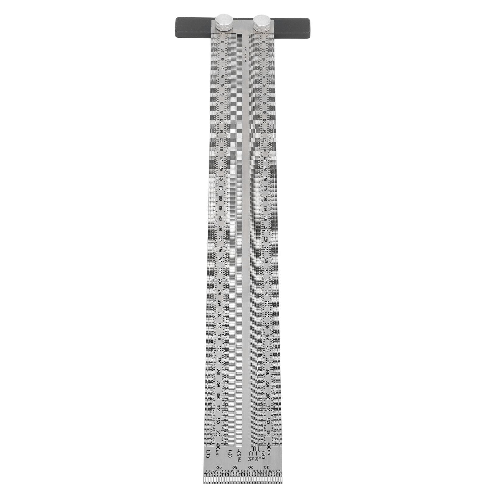Woodworking Marking T Rulers Positioning Scribing Ruler Gauge Carpenter Measuring Mark Ruler 400mm