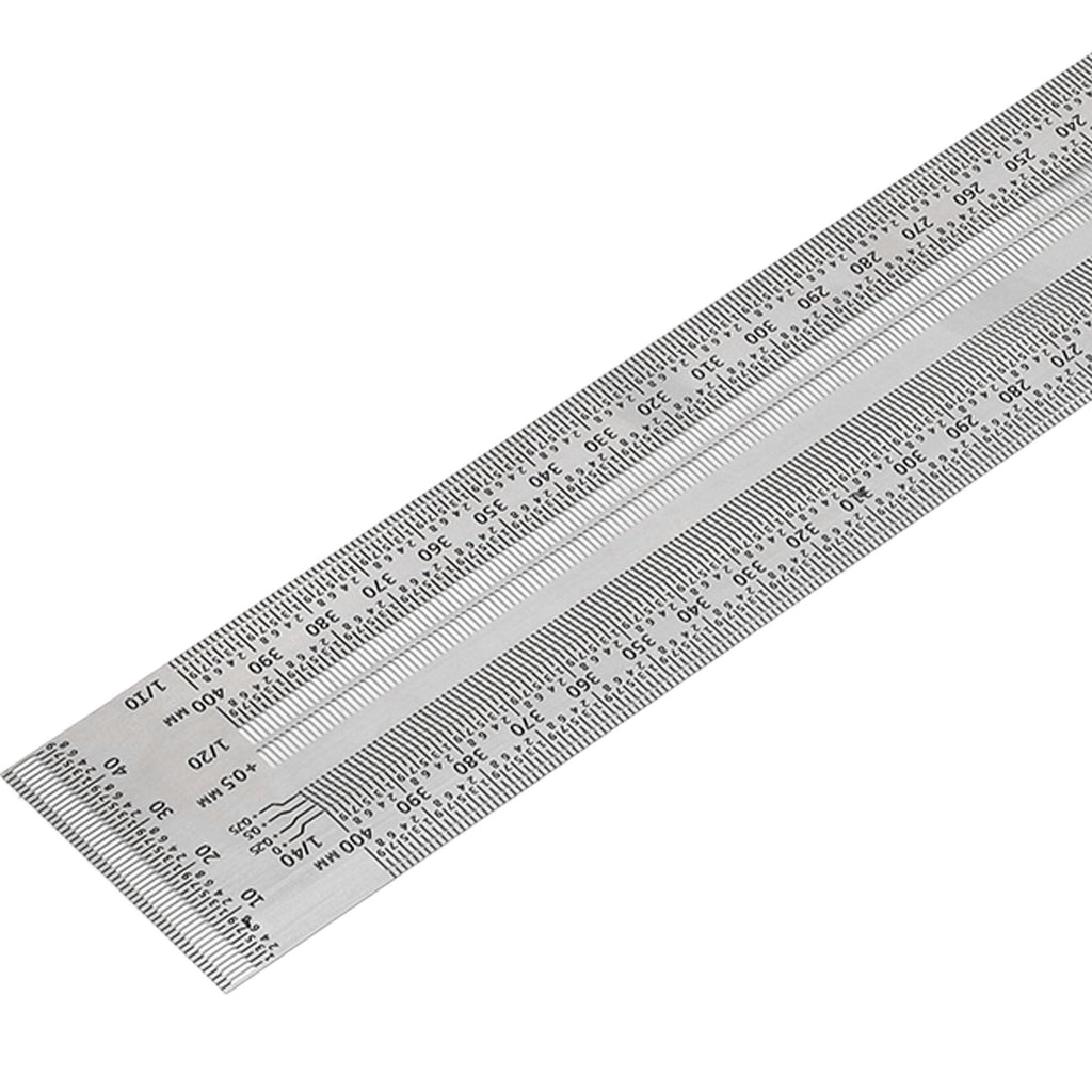 Woodworking Marking T Rulers Positioning Scribing Ruler Gauge Carpenter Measuring Mark Ruler 400mm