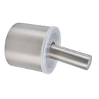 Mortar Pestle Dual Structure Design Glossy Texture Practical Silent Cleanable Kitchen Grinder for Food