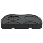 Silicone Coffee Tamper Pad Anti Slip Soft Tamper Mat Heat Resistant Corner Tamping Mat for HomeBlack