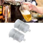2PCS Floating Dip Tube Filter Replacement Stainless Steel Hose Filter Mesh for Fermzilla