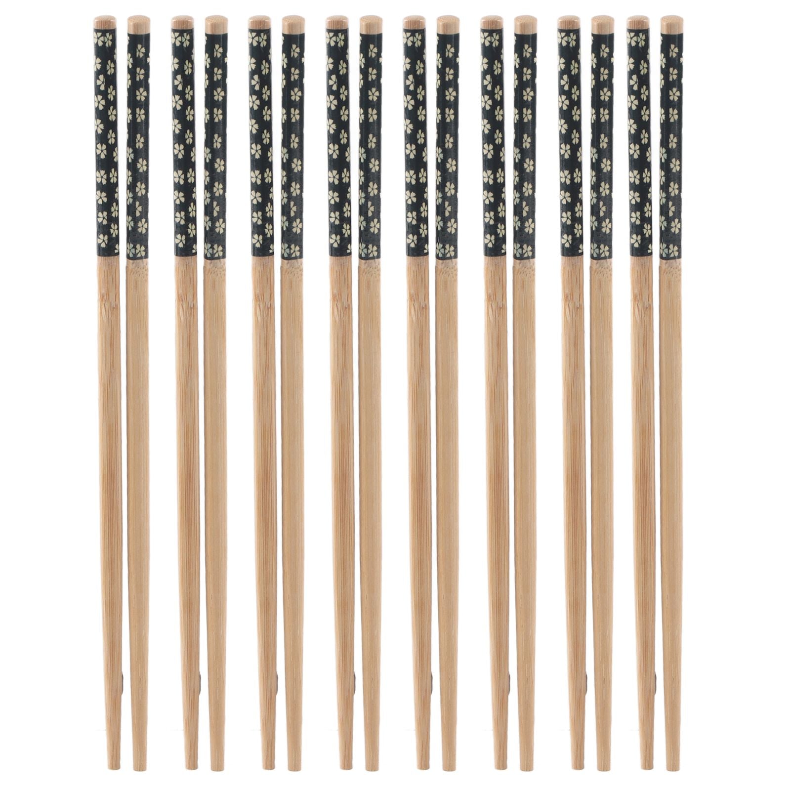 8 Pairs Bamboo Chopsticks Reusable Classic Japanese Style Chop Sticks Set for Home Restaurant