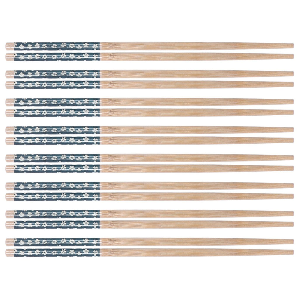 8 Pairs Bamboo Chopsticks Reusable Classic Japanese Style Chop Sticks Set for Home Restaurant
