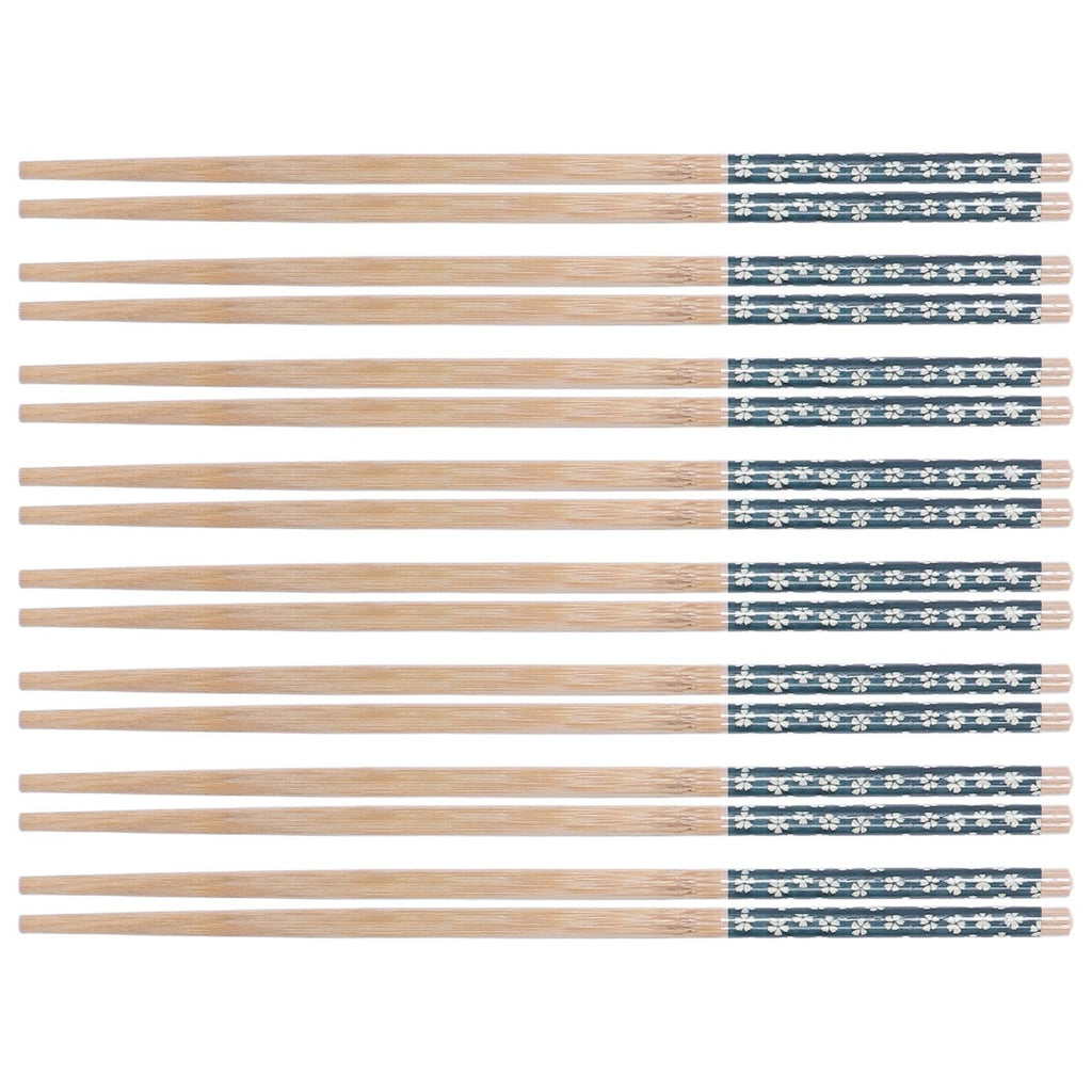 8 Pairs Bamboo Chopsticks Reusable Classic Japanese Style Chop Sticks Set for Home Restaurant