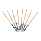 8 Pairs Bamboo Chopsticks Reusable Classic Japanese Style Chop Sticks Set for Home Restaurant