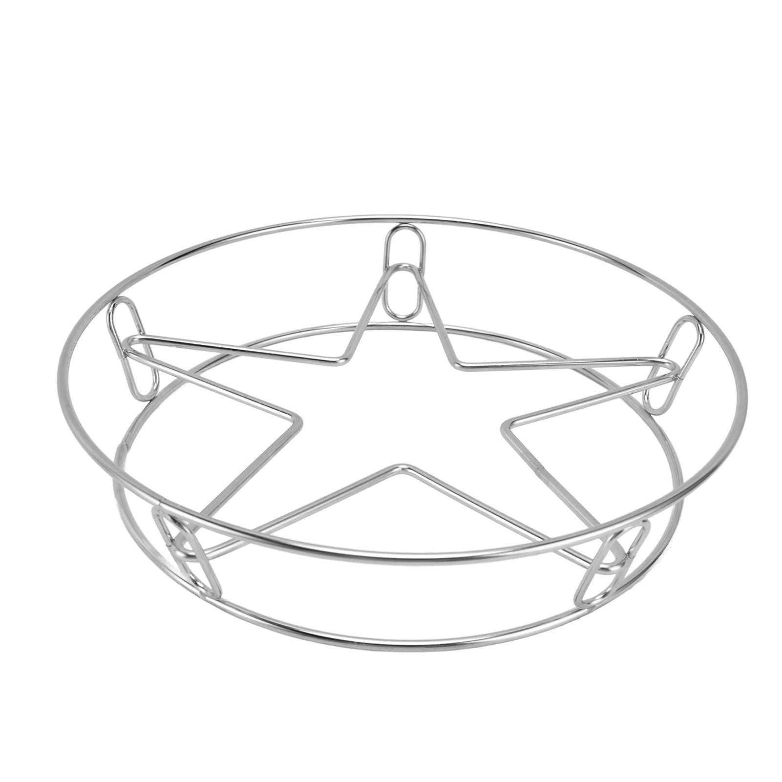 Tall Trivet Rack Stand Stable Base Multifunctional Anti Rust High Temperature Resistance Steaming Rack for Home