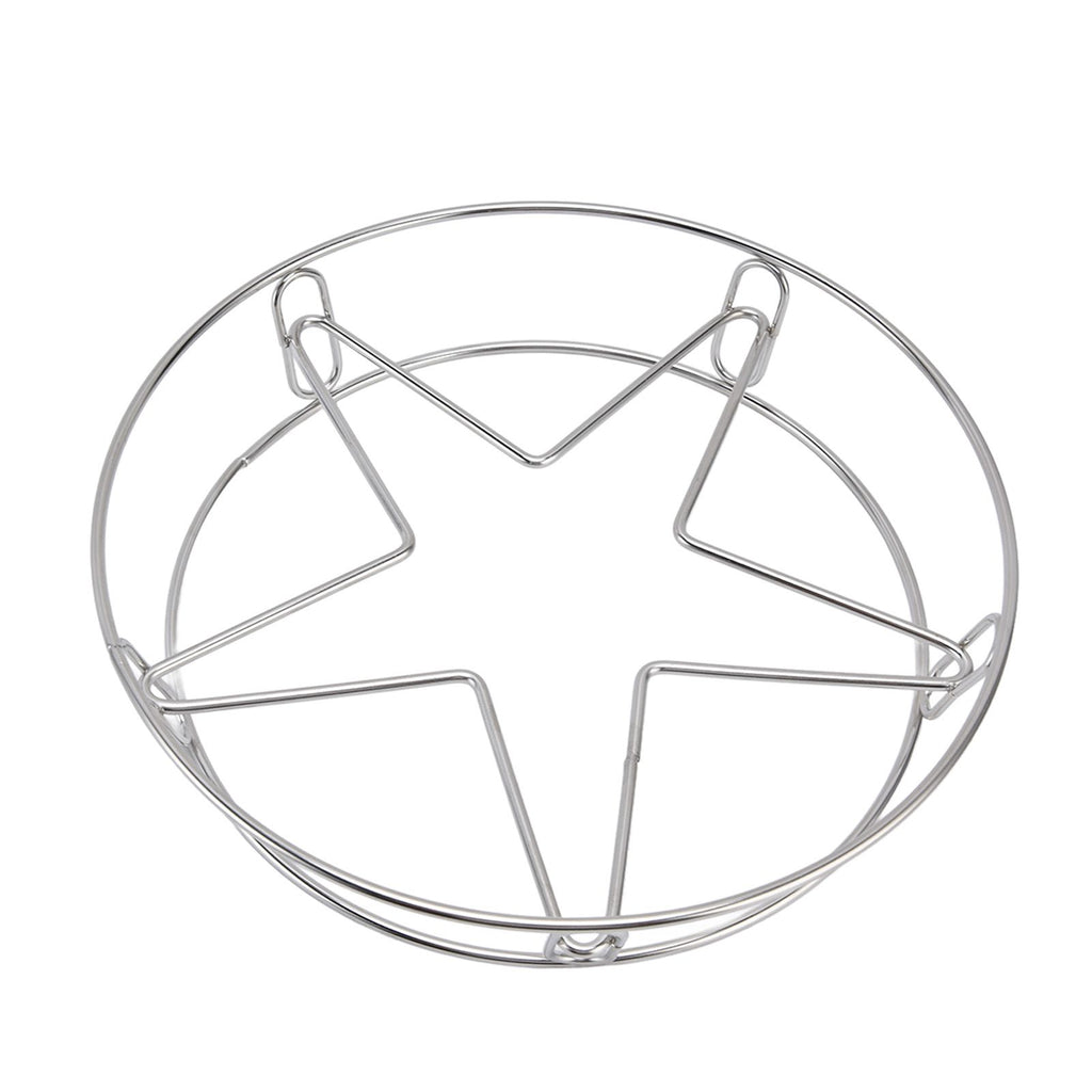 Tall Trivet Rack Stand Stable Base Multifunctional Anti Rust High Temperature Resistance Steaming Rack for Home