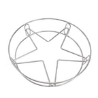 Tall Trivet Rack Stand Stable Base Multifunctional Anti Rust High Temperature Resistance Steaming Rack for Home