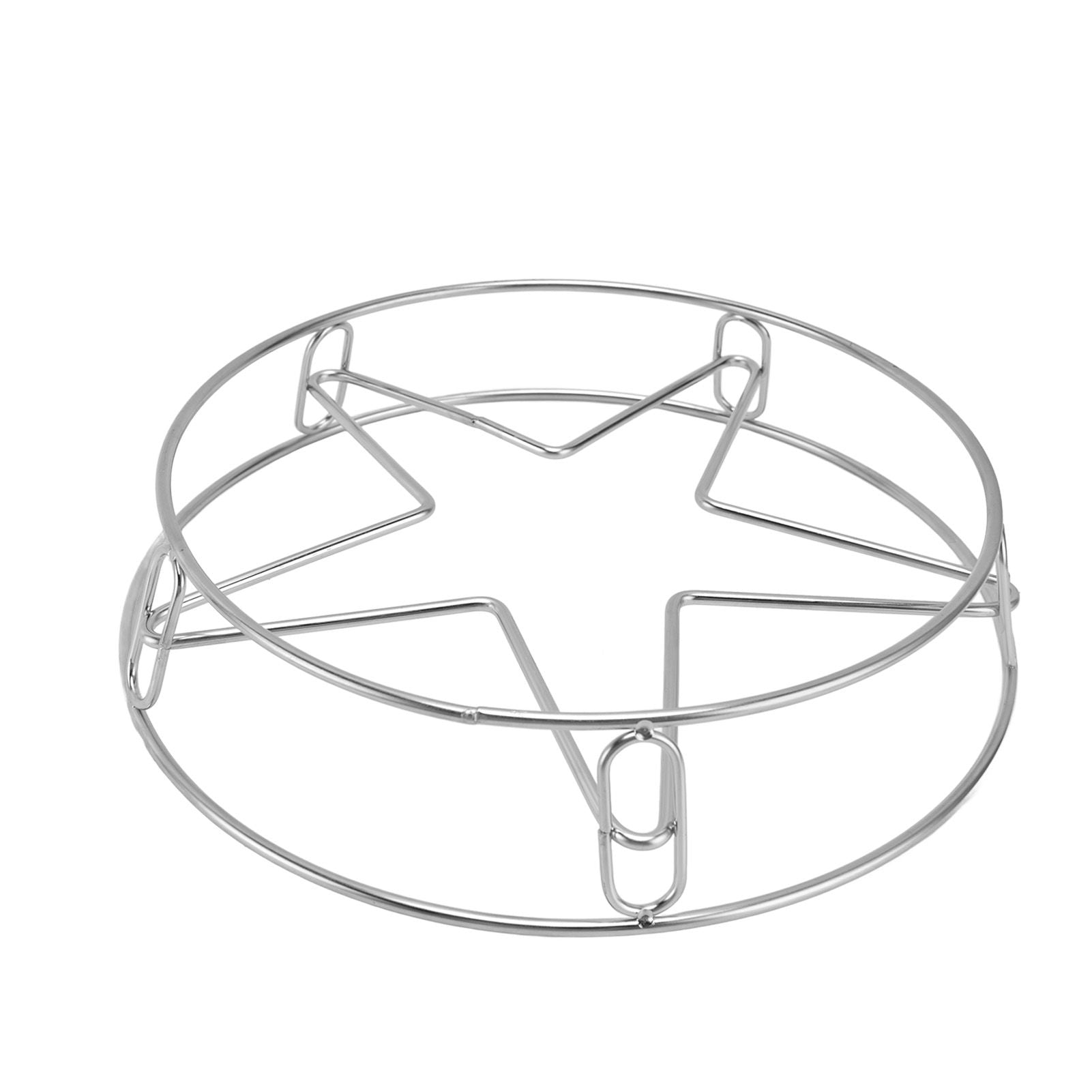 Tall Trivet Rack Stand Stable Base Multifunctional Anti Rust High Temperature Resistance Steaming Rack for Home