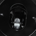 2Pcs Service Bell Exquisite Clear Sound Classic Shape Polishing Glossy Nonslip Base Call Bell for Hotel Restaurant HomeBlack