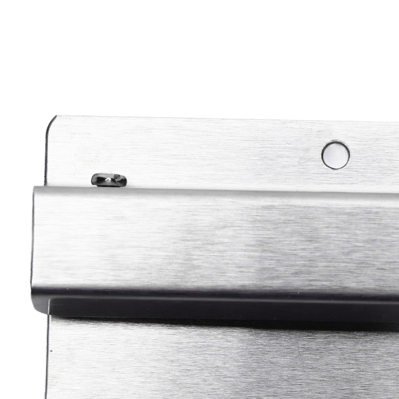 Stainless Steel Slide Check Rack Bill Orders Ticket Holder for Restaurant Cafes Pubs Bars50cm Length