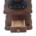 Manual Coffee Grinder Retro Style Sturdy Durable Exquisite Portable Hand Coffee Grinder for Home Office