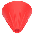 Silicone Coffee Dripper Portable Reusable Folding Coffee Filter for Travel Camping Office HomeRed