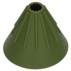 Silicone Coffee Dripper Portable Reusable Folding Coffee Filter for Travel Camping Office HomeGreen