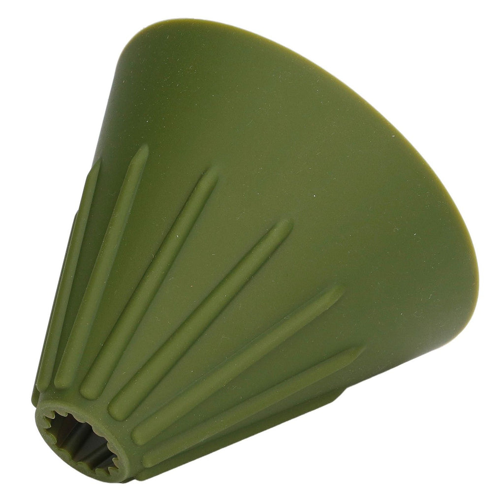 Silicone Coffee Dripper Portable Reusable Folding Coffee Filter for Travel Camping Office HomeGreen
