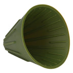 Silicone Coffee Dripper Portable Reusable Folding Coffee Filter for Travel Camping Office HomeGreen