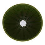 Silicone Coffee Dripper Portable Reusable Folding Coffee Filter for Travel Camping Office HomeGreen