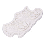 Cake Border Silicone Mold European Retro Pattern DIY Gray Nontoxic for Clay Resin Chocolate