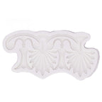 Cake Border Silicone Mold European Retro Pattern DIY Gray Nontoxic for Clay Resin Chocolate