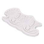 Cake Border Silicone Mold European Retro Pattern DIY Gray Nontoxic for Clay Resin Chocolate