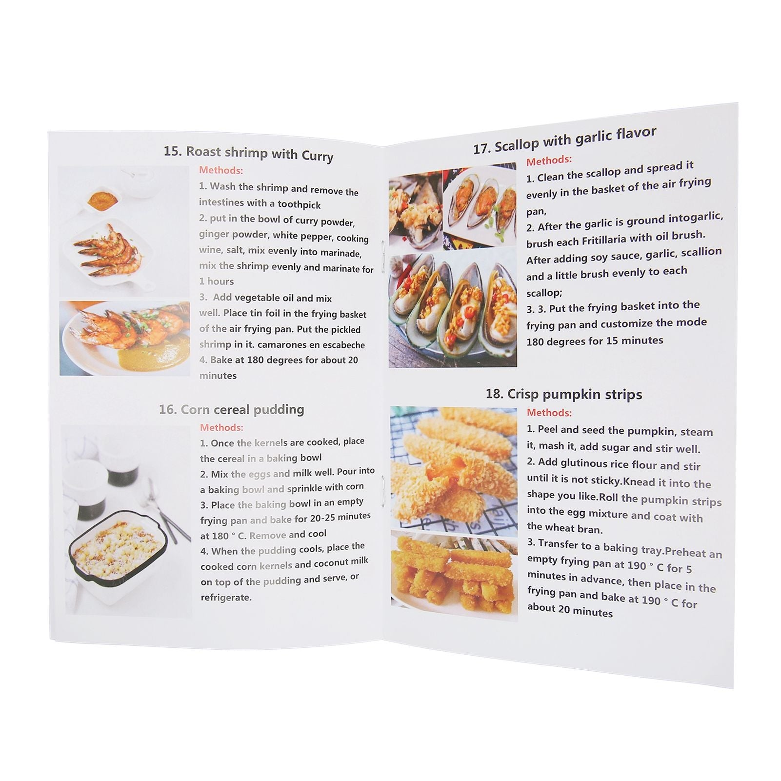 Air Fryer Cookbook 32 Recipes Color Pictures Practical Food Fryer Cookbook for Beginners and Advanced Users