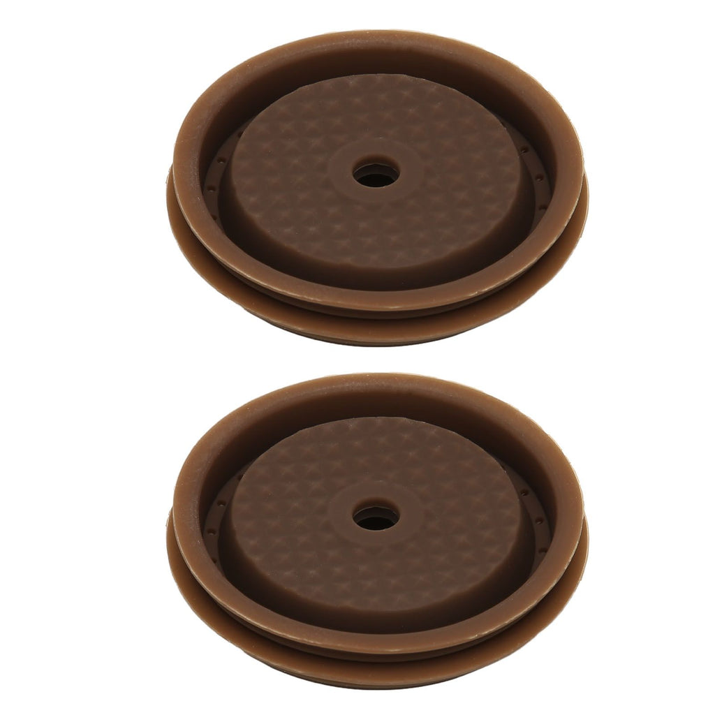 Reusable Coffee Capsule Lid Food Grade Silica Gel Environmental Resilient Lid with Brush Spoon for Vertuoline Pro Coffee Pod