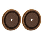 Reusable Coffee Capsule Lid Food Grade Silica Gel Environmental Resilient Lid with Brush Spoon for Vertuoline Pro Coffee Pod