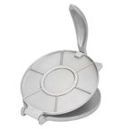 Tortilla Press 7.7in Rust Proof Aluminum Alloy Silver Heavy Duty Quesadilla Maker for Home Pasta Shops