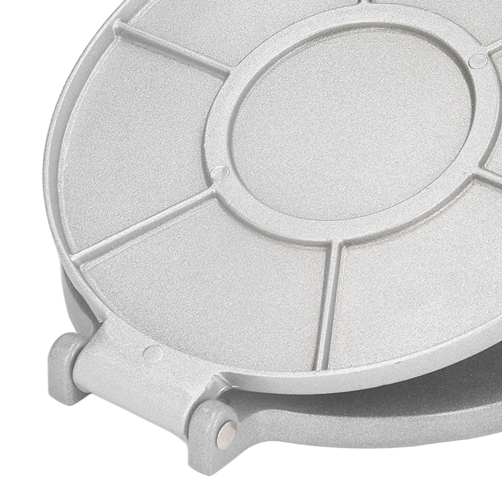 Tortilla Press 7.7in Rust Proof Aluminum Alloy Silver Heavy Duty Quesadilla Maker for Home Pasta Shops