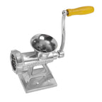 Manual Meat Grinder Silver Simple Operation Small Meat Mincer with Handle for Home Kitchen Restaurants Butcher Shops