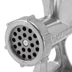 Manual Meat Grinder Silver Simple Operation Small Meat Mincer with Handle for Home Kitchen Restaurants Butcher Shops