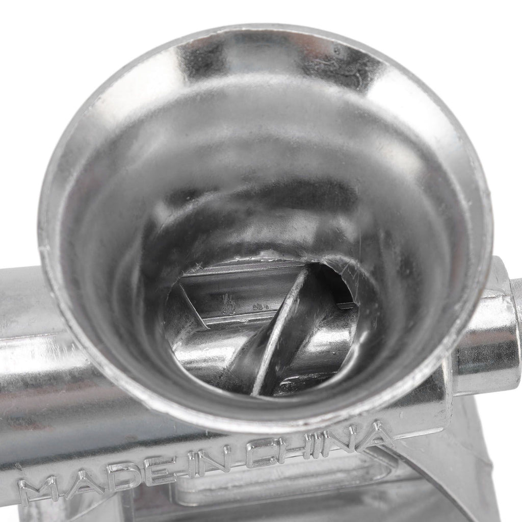 Manual Meat Grinder Silver Simple Operation Small Meat Mincer with Handle for Home Kitchen Restaurants Butcher Shops
