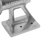Manual Meat Grinder Silver Simple Operation Small Meat Mincer with Handle for Home Kitchen Restaurants Butcher Shops