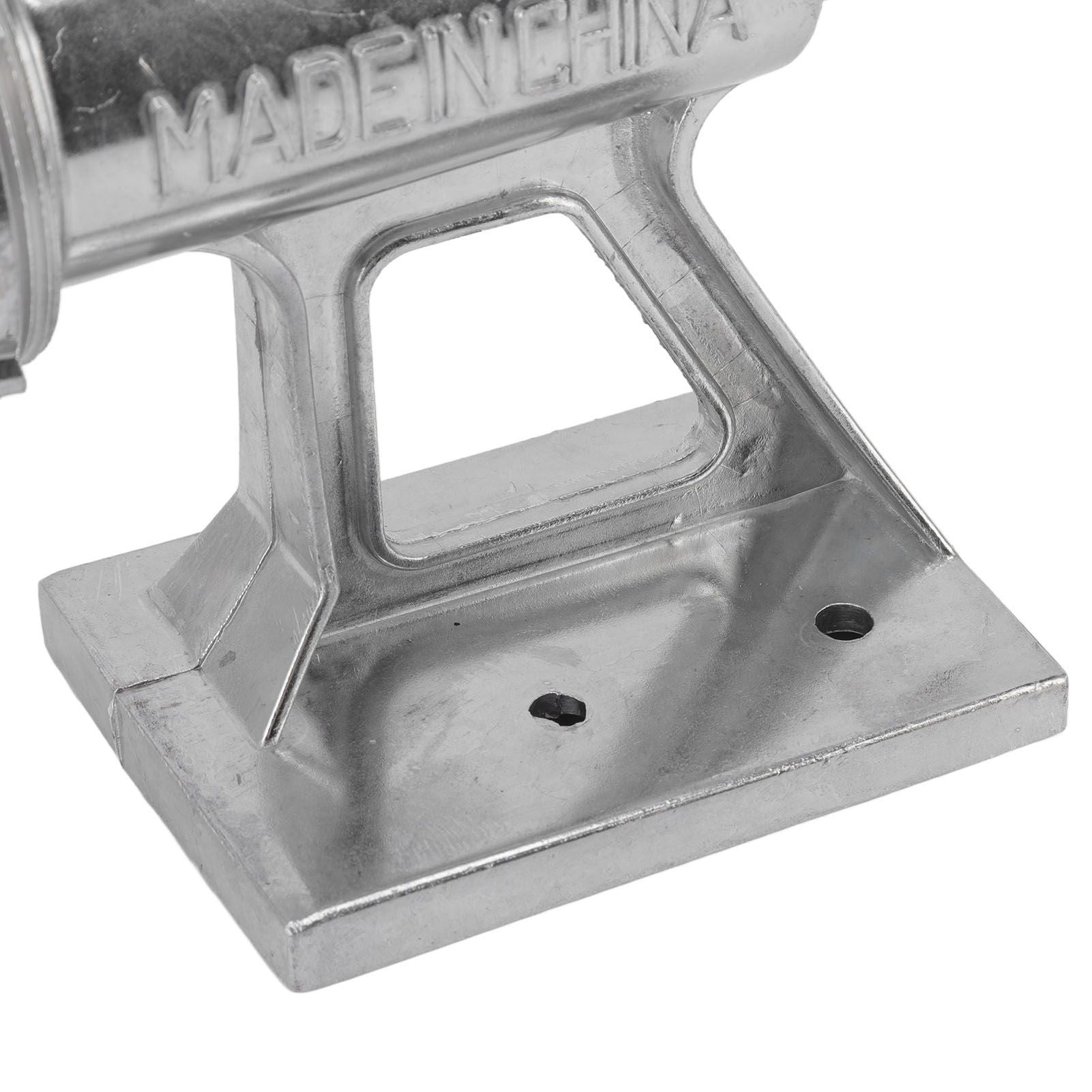Manual Meat Grinder Silver Simple Operation Small Meat Mincer with Handle for Home Kitchen Restaurants Butcher Shops