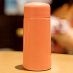 150ml Stainless Steel Insulated Cup Cute Portable Insulated Water Bottle with Filter for Girls Red 150ml