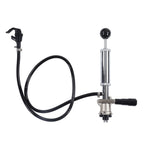 Beer Keg Pump Leakproof Rustproof Stainless Steel Beer Quick Keg Tap Pump S Type Dispenser for Picnic Party Wedding